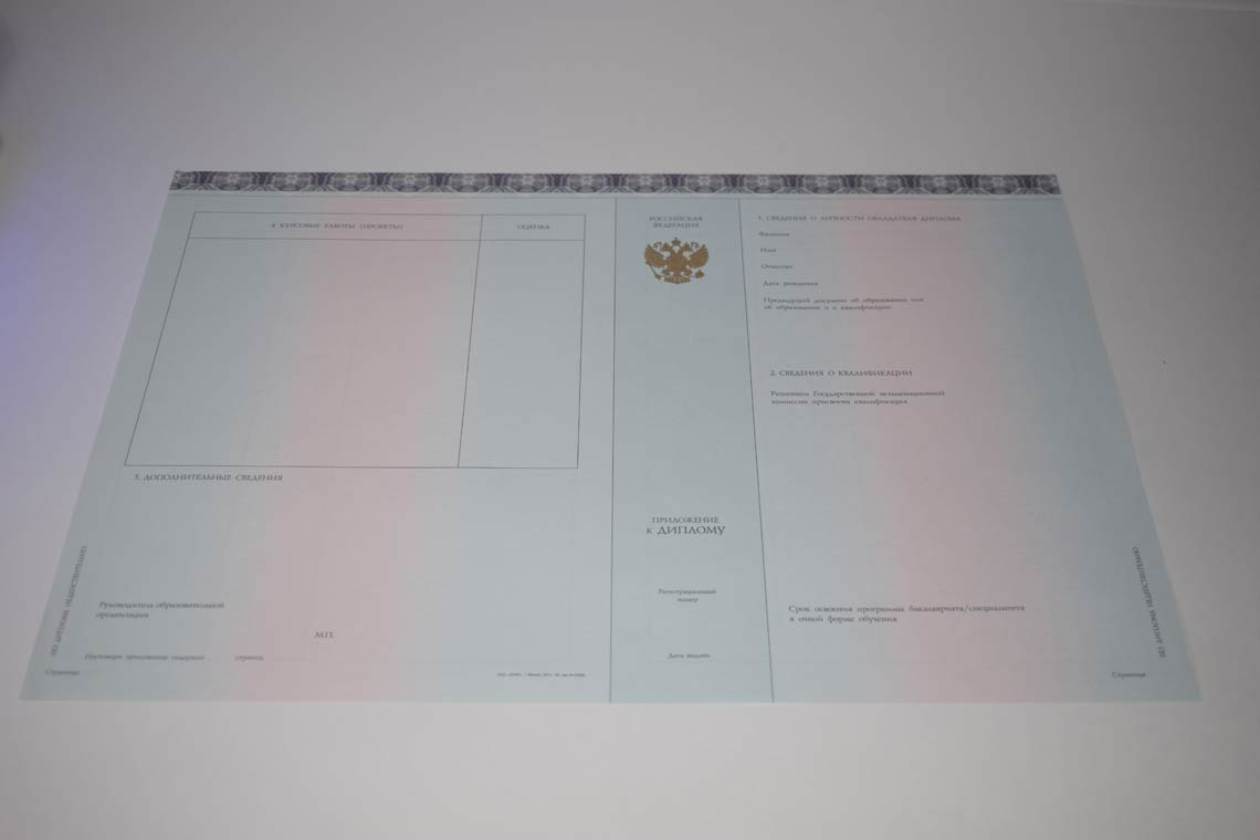 Диплом МГИМО 2014-2025 в Туле приложение
